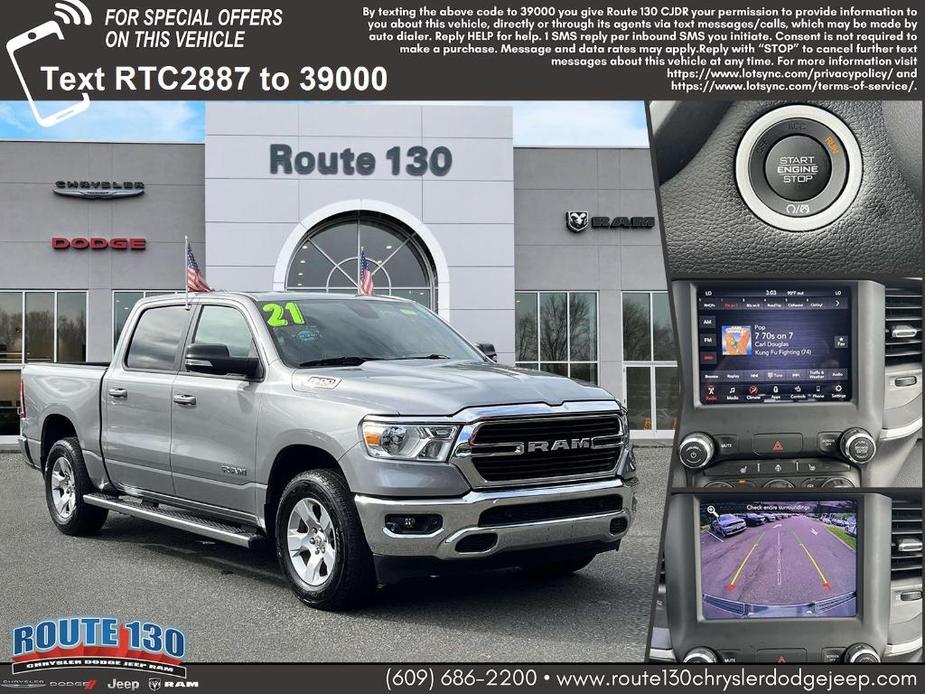 used 2021 Ram 1500 car, priced at $33,795