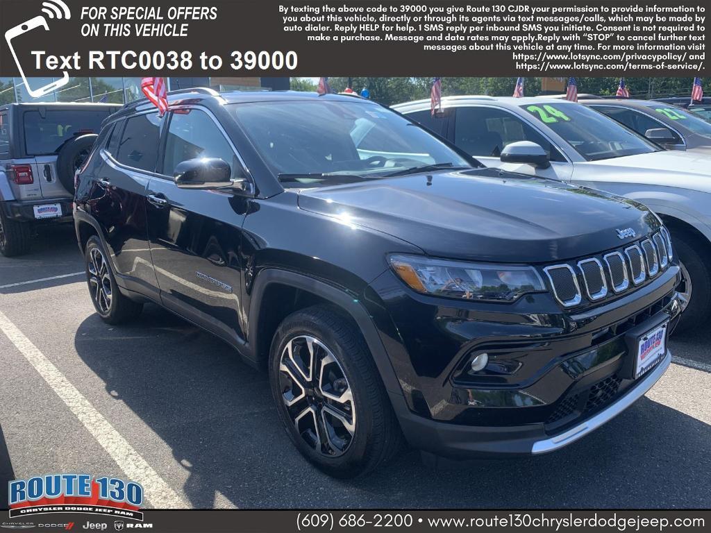 used 2022 Jeep Compass car, priced at $23,495