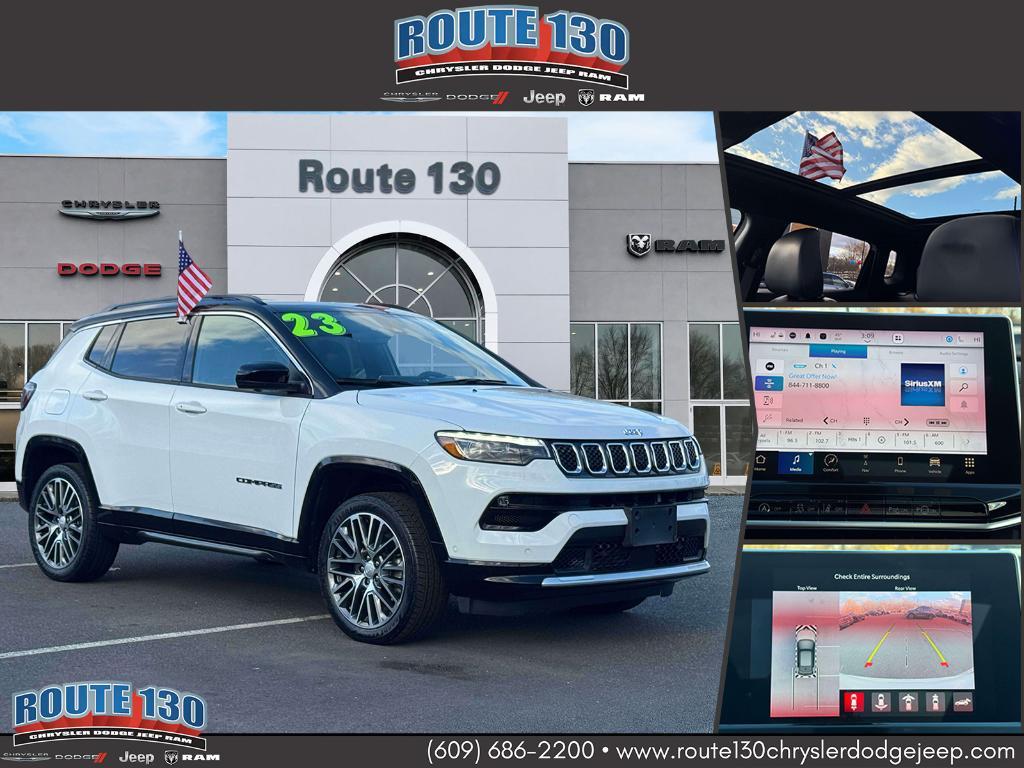 used 2023 Jeep Compass car, priced at $23,795