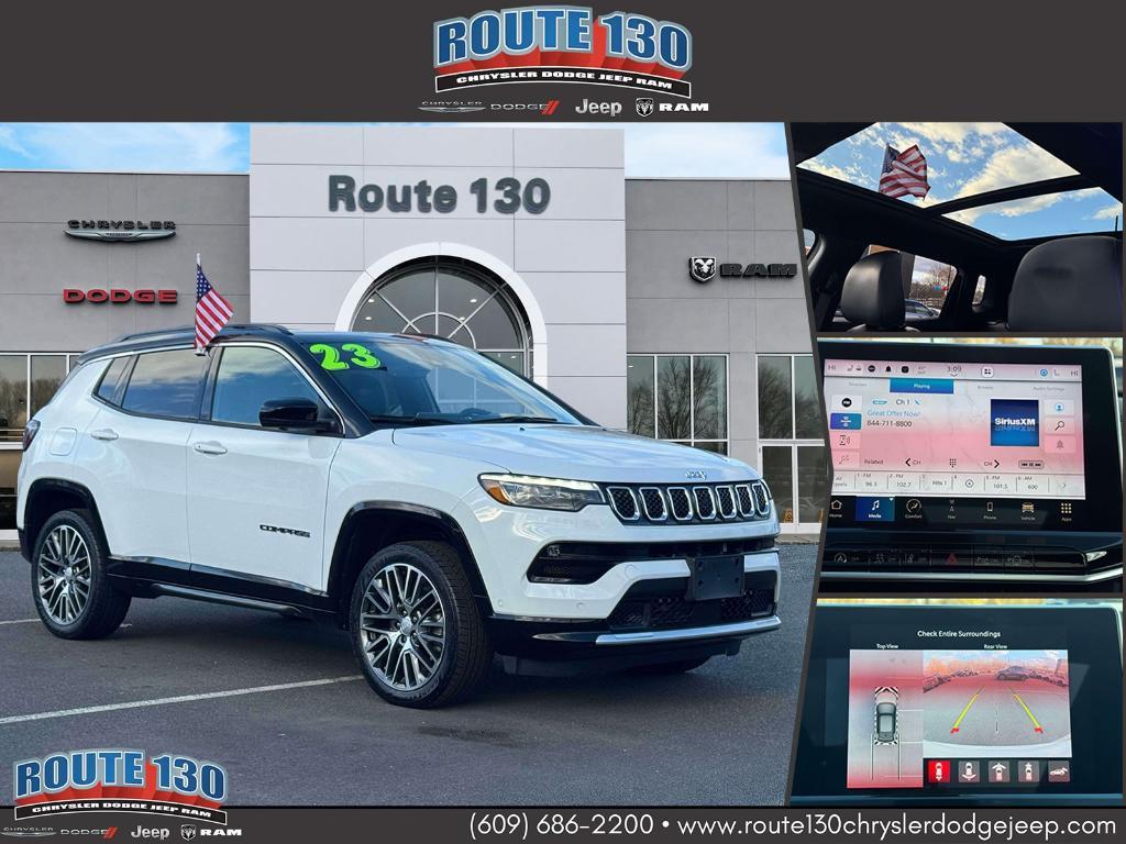 used 2023 Jeep Compass car, priced at $23,495