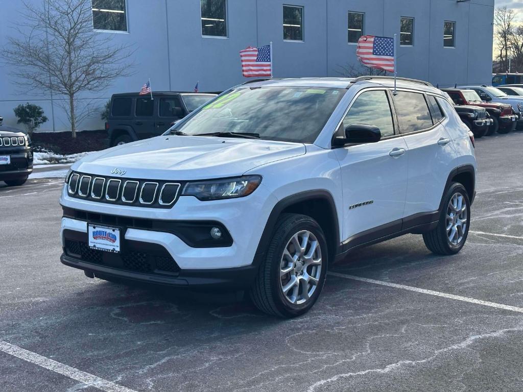 used 2022 Jeep Compass car, priced at $21,295