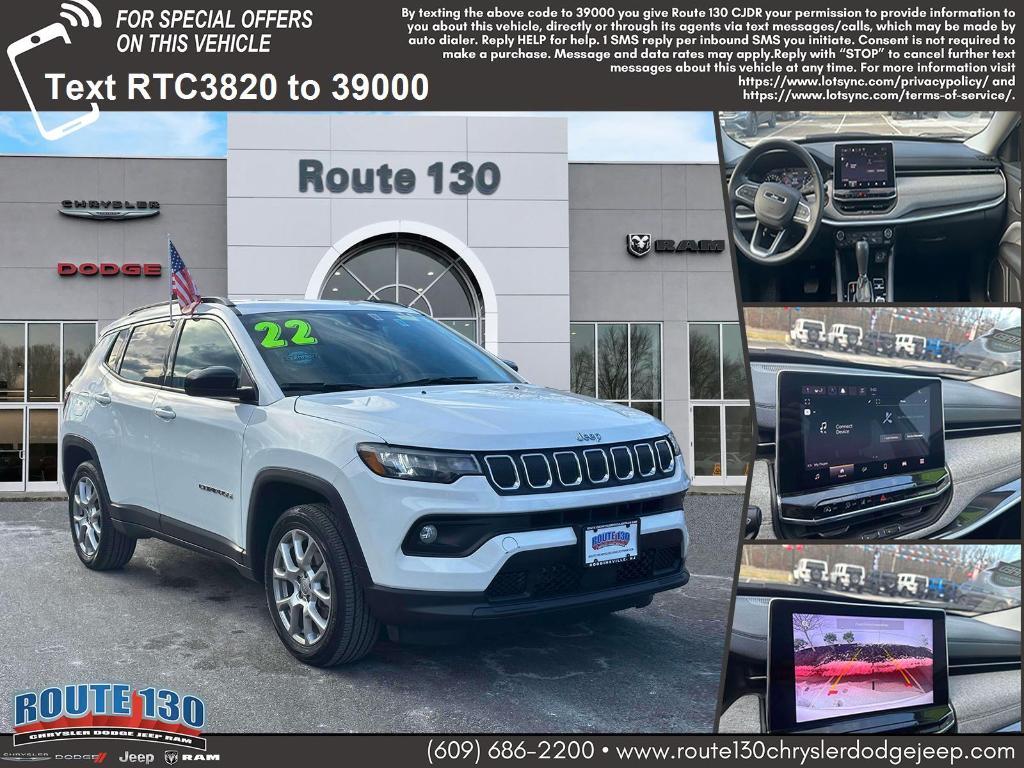 used 2022 Jeep Compass car, priced at $20,795