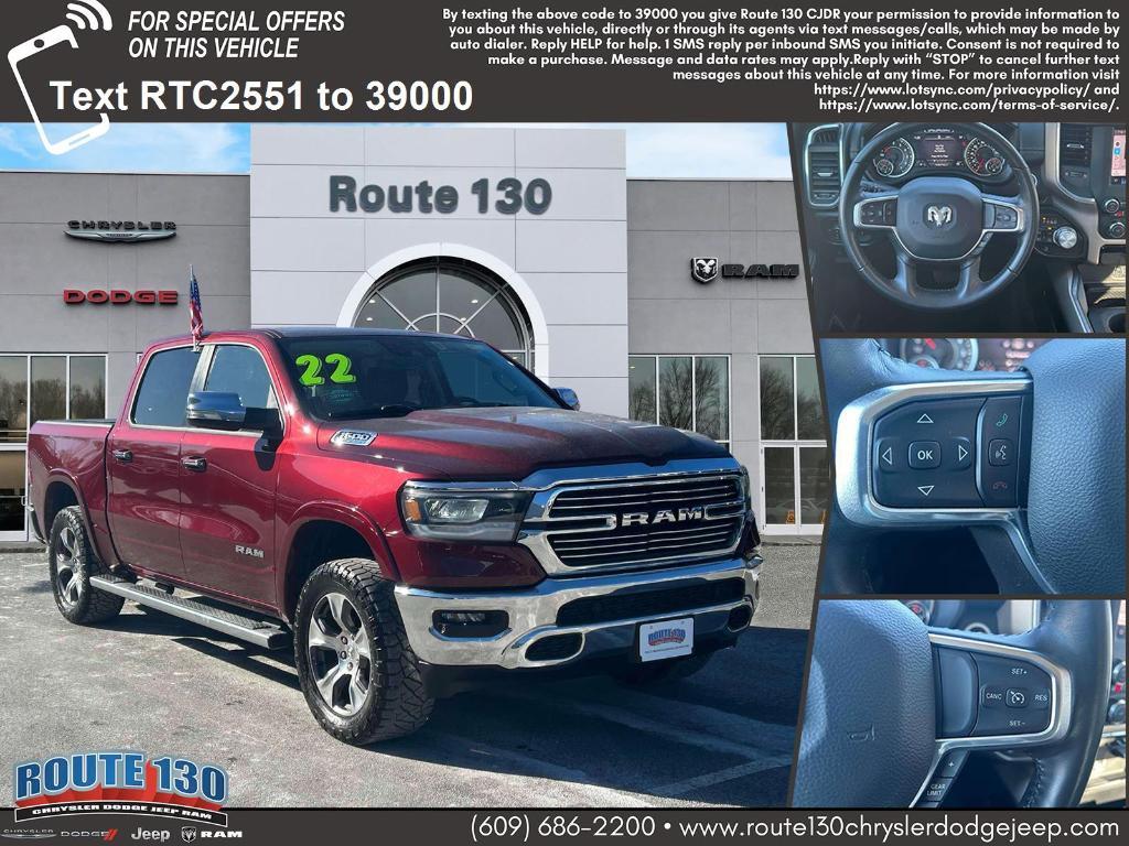 used 2022 Ram 1500 car, priced at $36,595