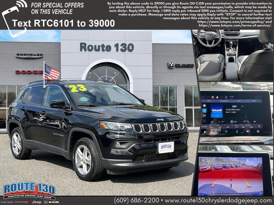 used 2023 Jeep Compass car, priced at $23,995