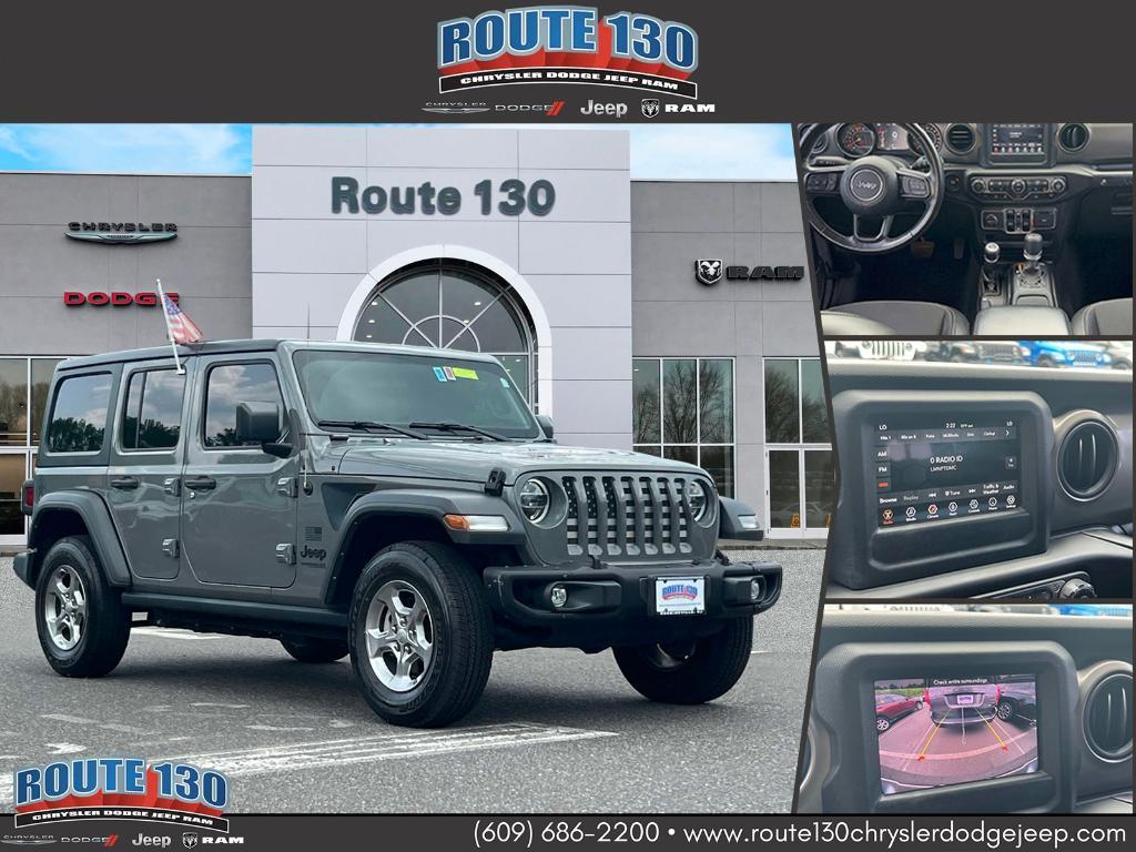 used 2021 Jeep Wrangler Unlimited car, priced at $31,995