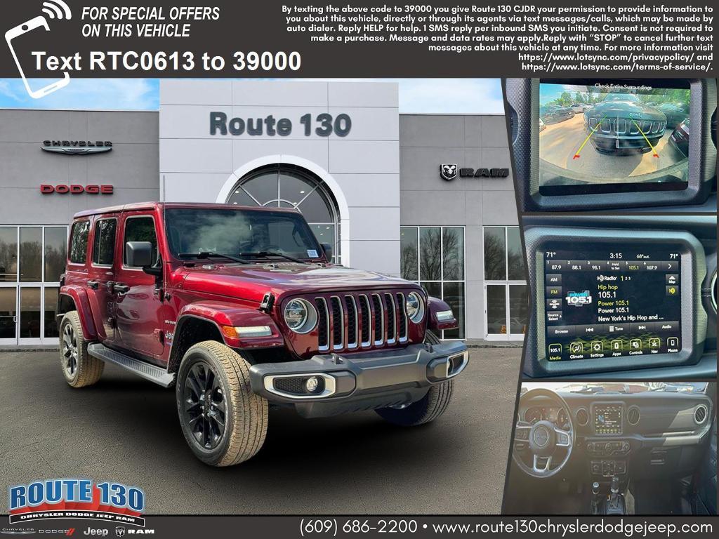 used 2021 Jeep Wrangler Unlimited 4xe car, priced at $26,895