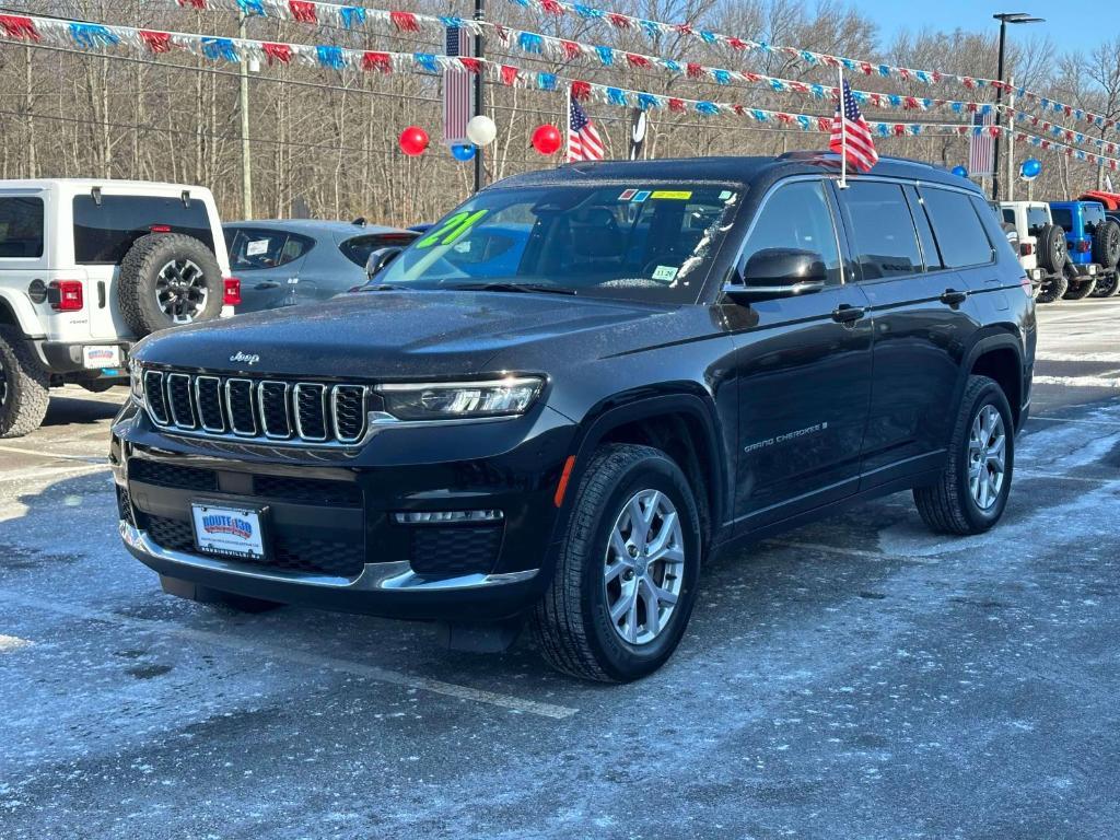 used 2021 Jeep Grand Cherokee L car, priced at $27,795