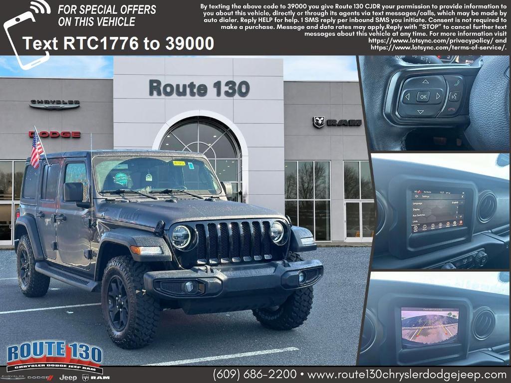 used 2021 Jeep Wrangler Unlimited car, priced at $25,995