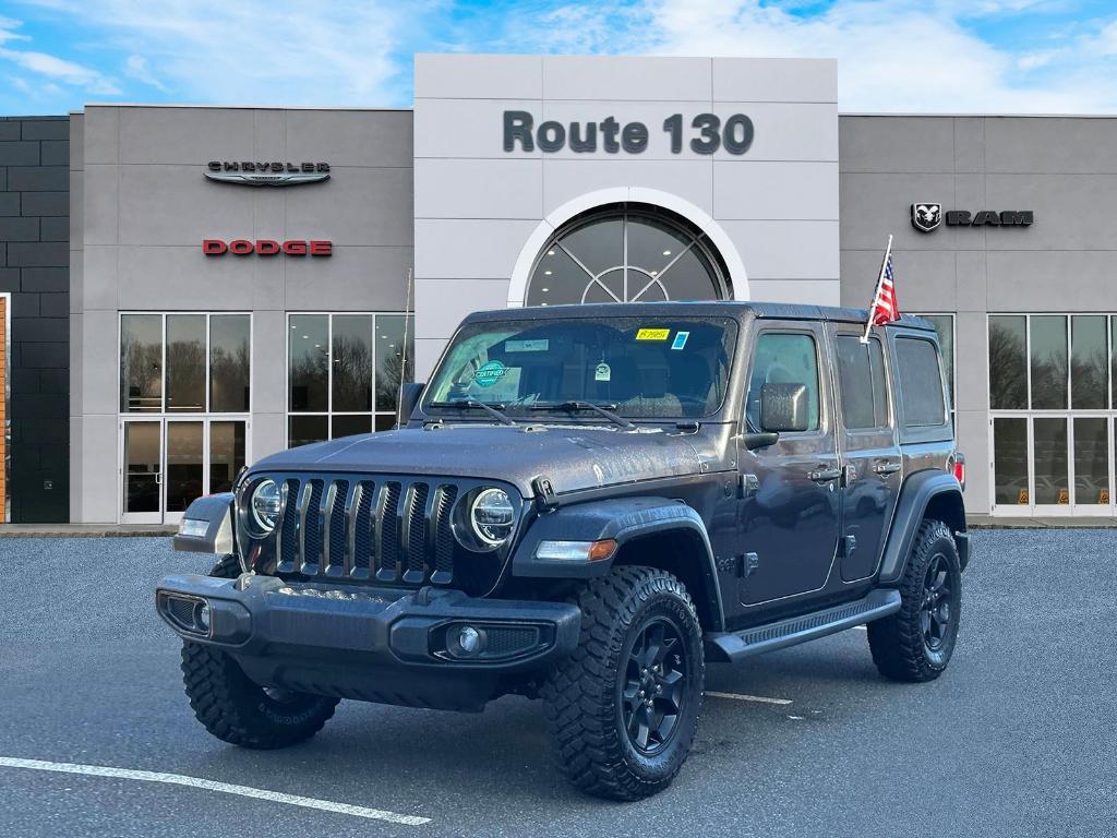 used 2021 Jeep Wrangler Unlimited car, priced at $25,995