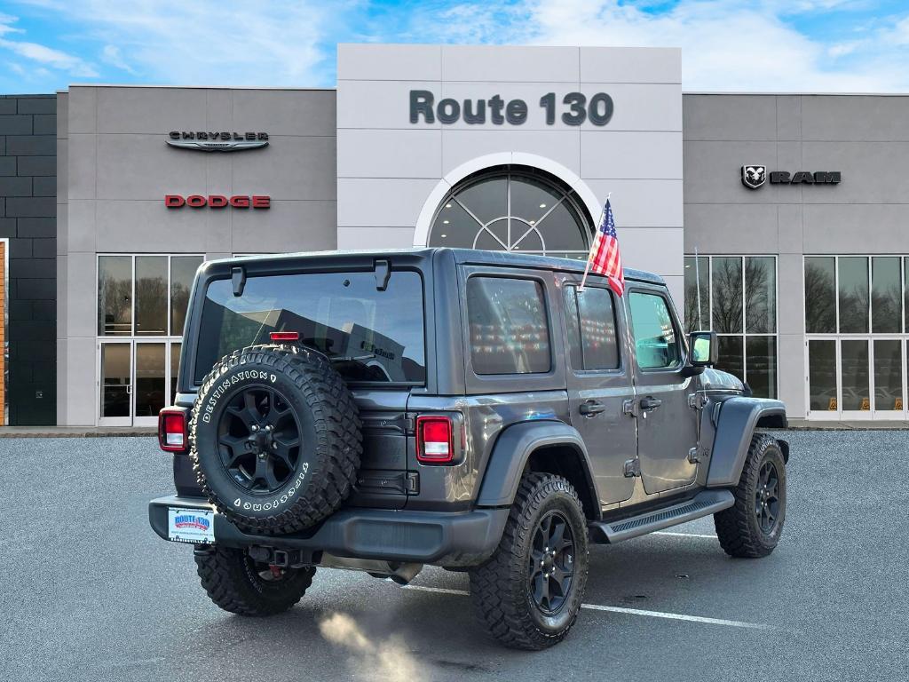 used 2021 Jeep Wrangler Unlimited car, priced at $25,995