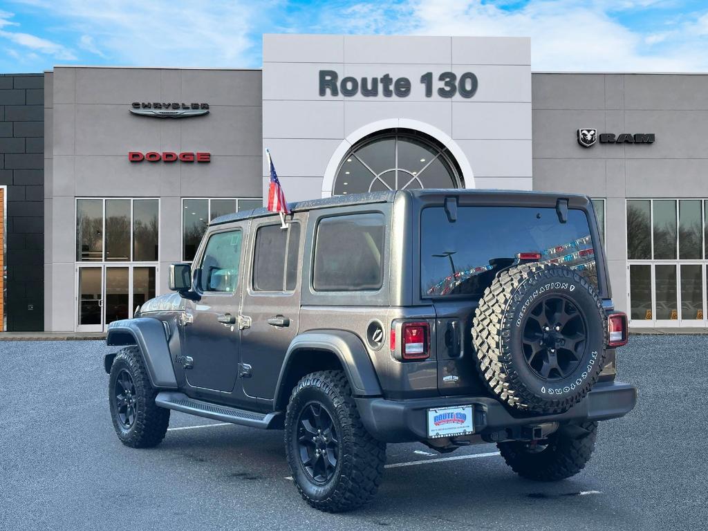 used 2021 Jeep Wrangler Unlimited car, priced at $25,995