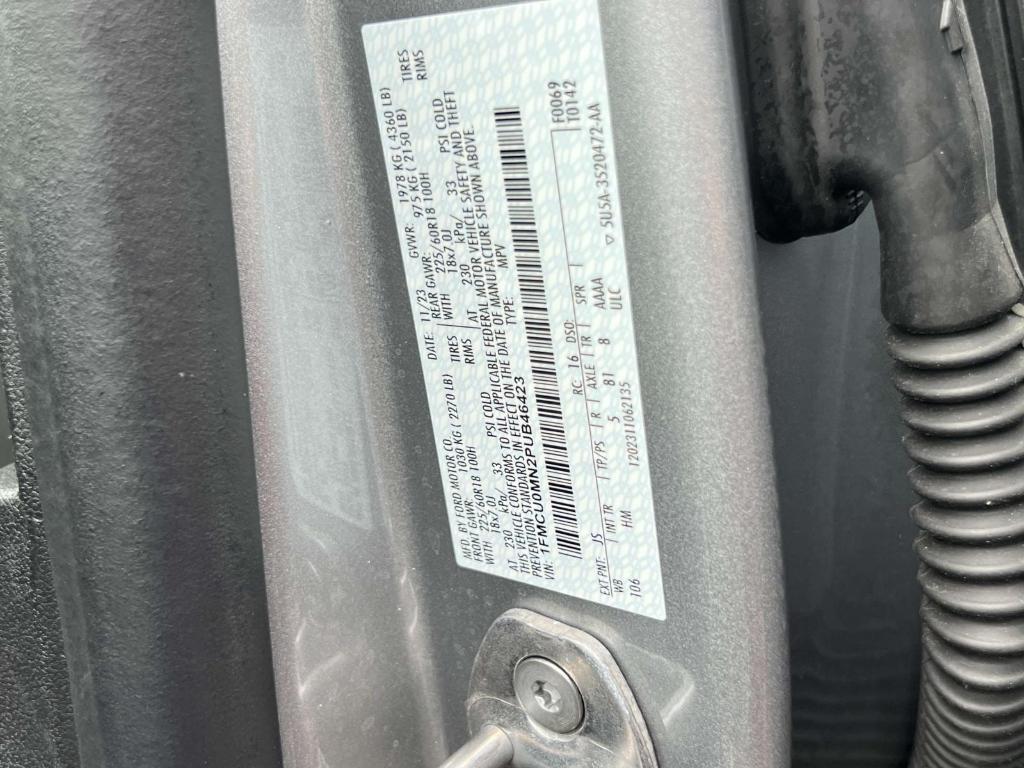 used 2023 Ford Escape car, priced at $22,395