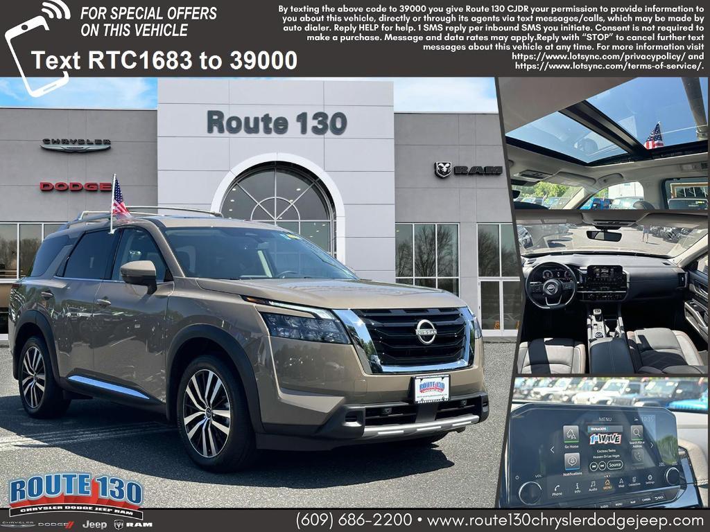 used 2025 Nissan Pathfinder car, priced at $42,795