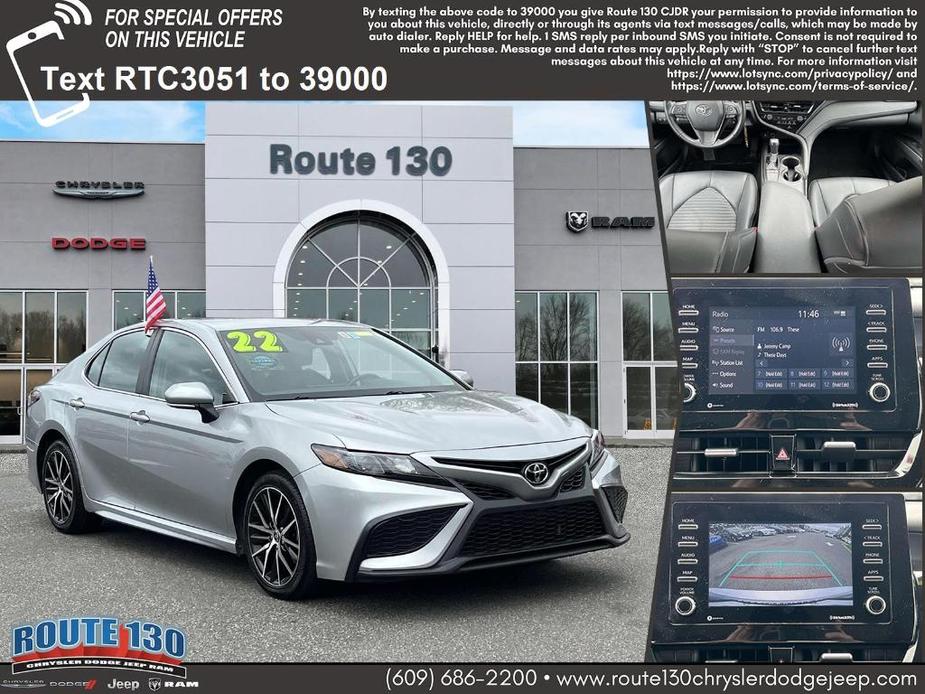used 2022 Toyota Camry car, priced at $19,895