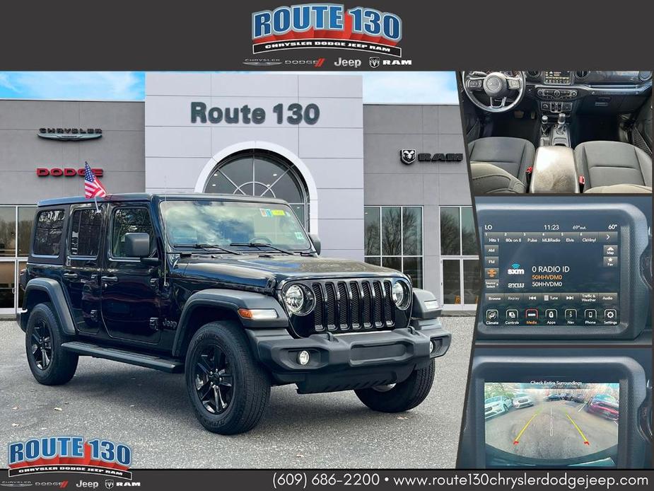 used 2021 Jeep Wrangler Unlimited car, priced at $30,995