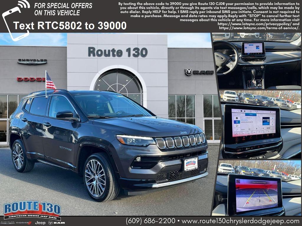 used 2022 Jeep Compass car, priced at $20,995