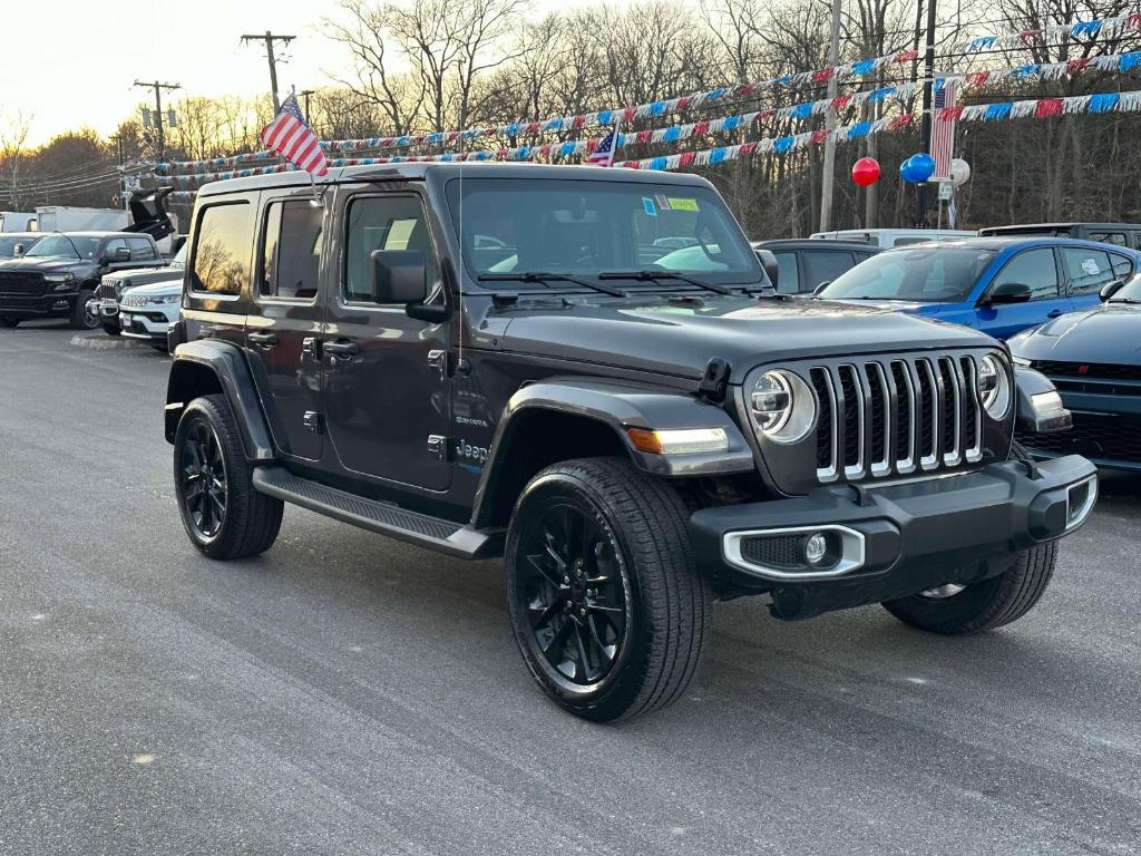 used 2021 Jeep Wrangler Unlimited 4xe car, priced at $28,595