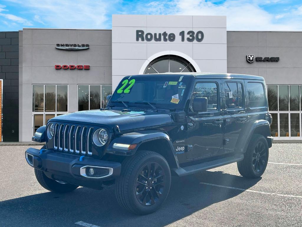 used 2022 Jeep Wrangler Unlimited 4xe car, priced at $30,539