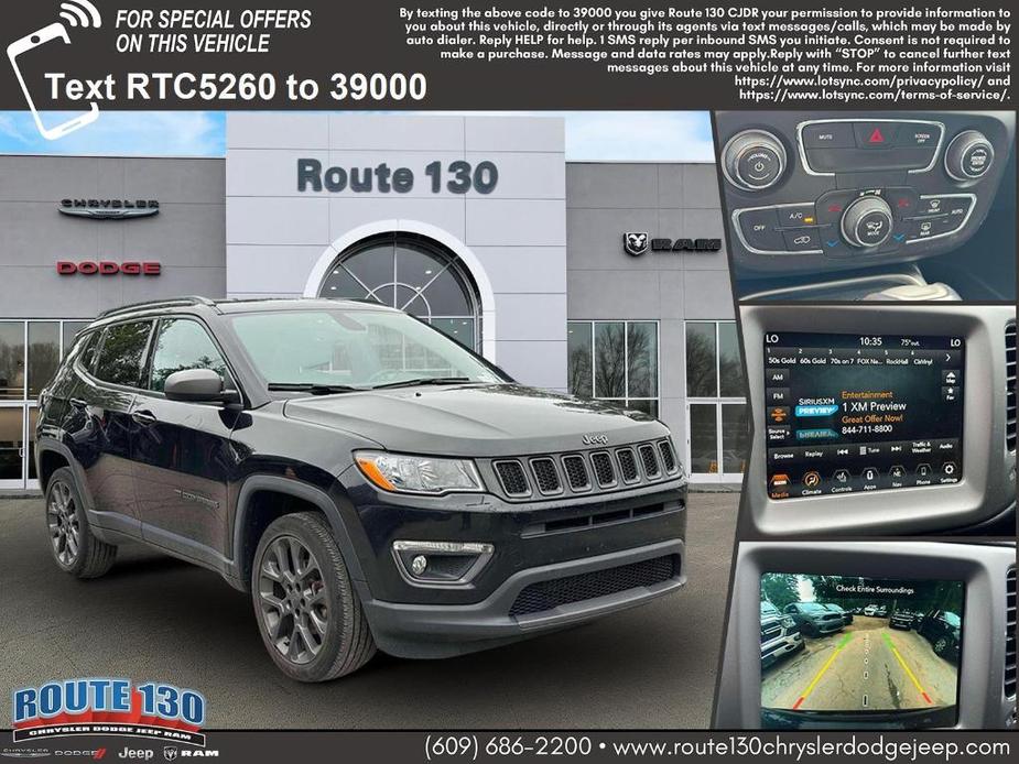 used 2021 Jeep Compass car, priced at $21,595