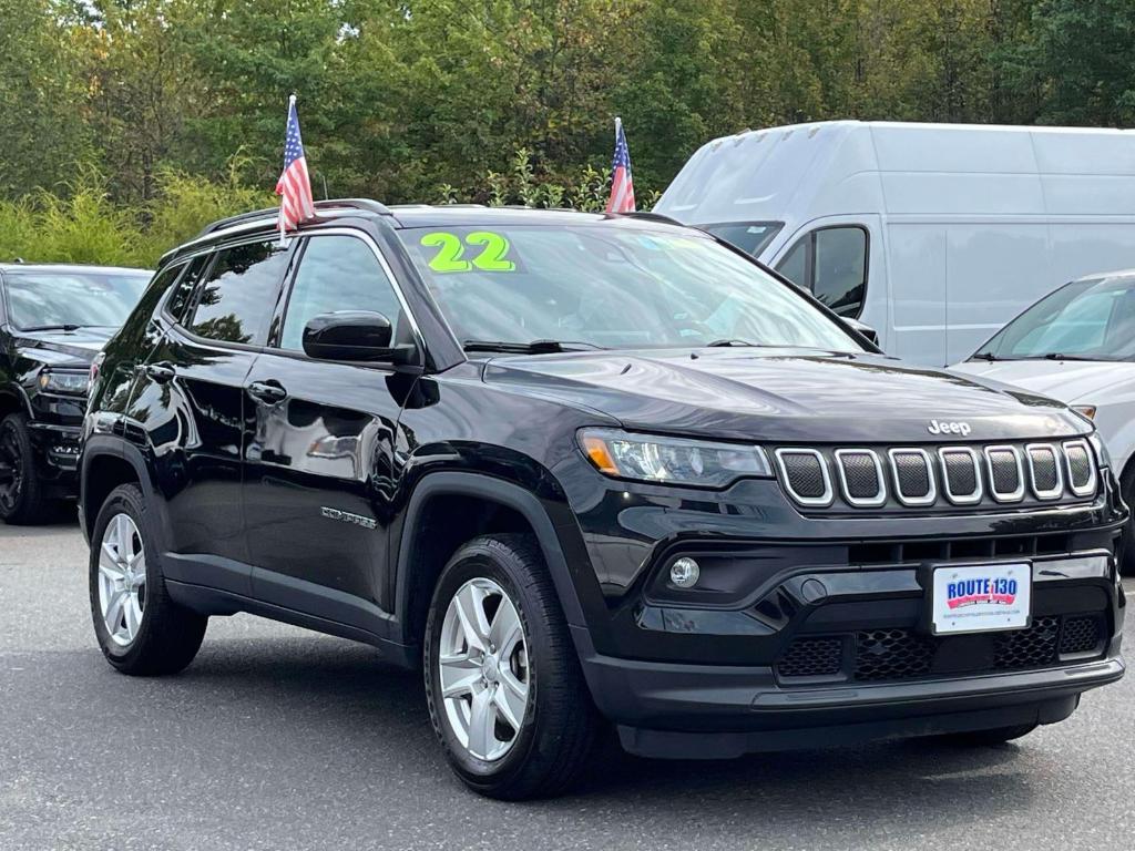 used 2022 Jeep Compass car, priced at $19,495