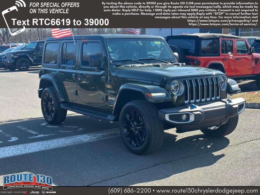 used 2022 Jeep Wrangler Unlimited 4xe car, priced at $29,495