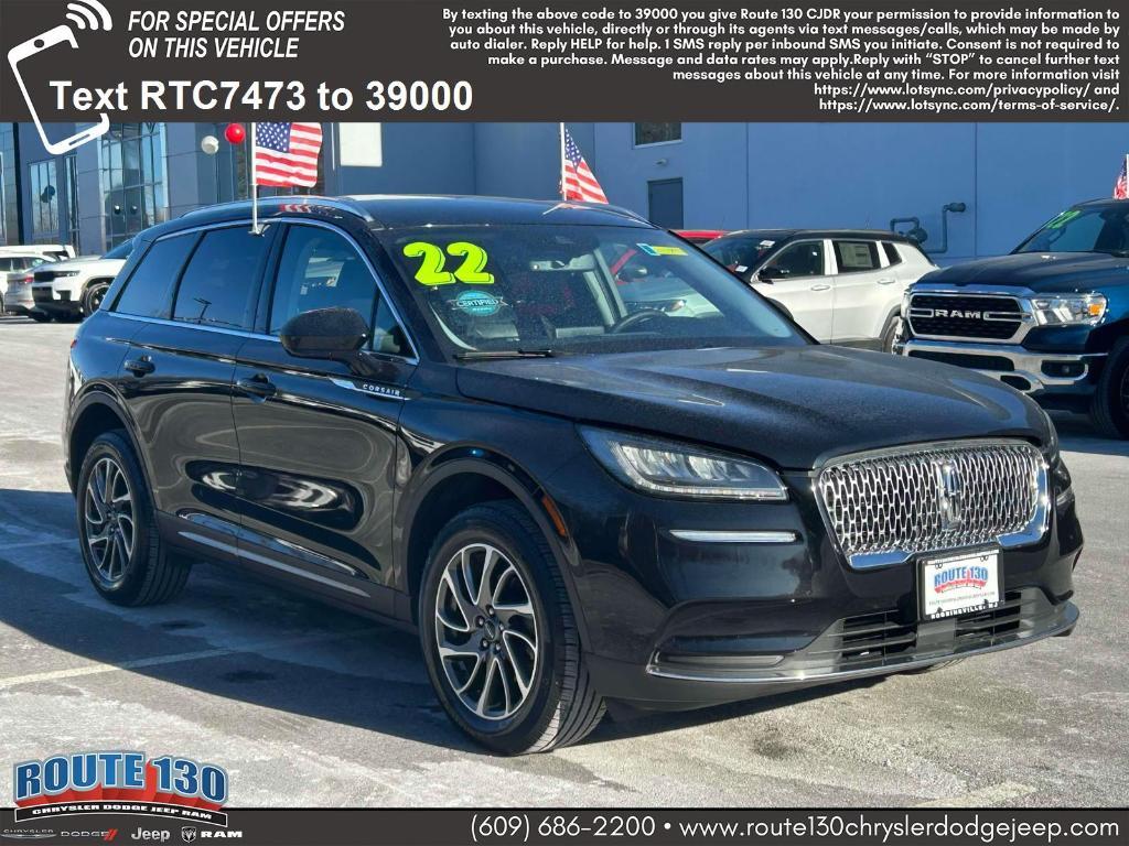 used 2022 Lincoln Corsair car, priced at $23,995