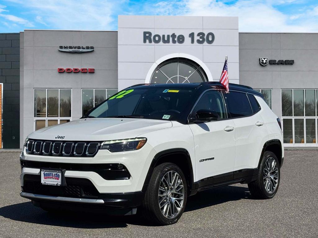 used 2022 Jeep Compass car, priced at $21,359
