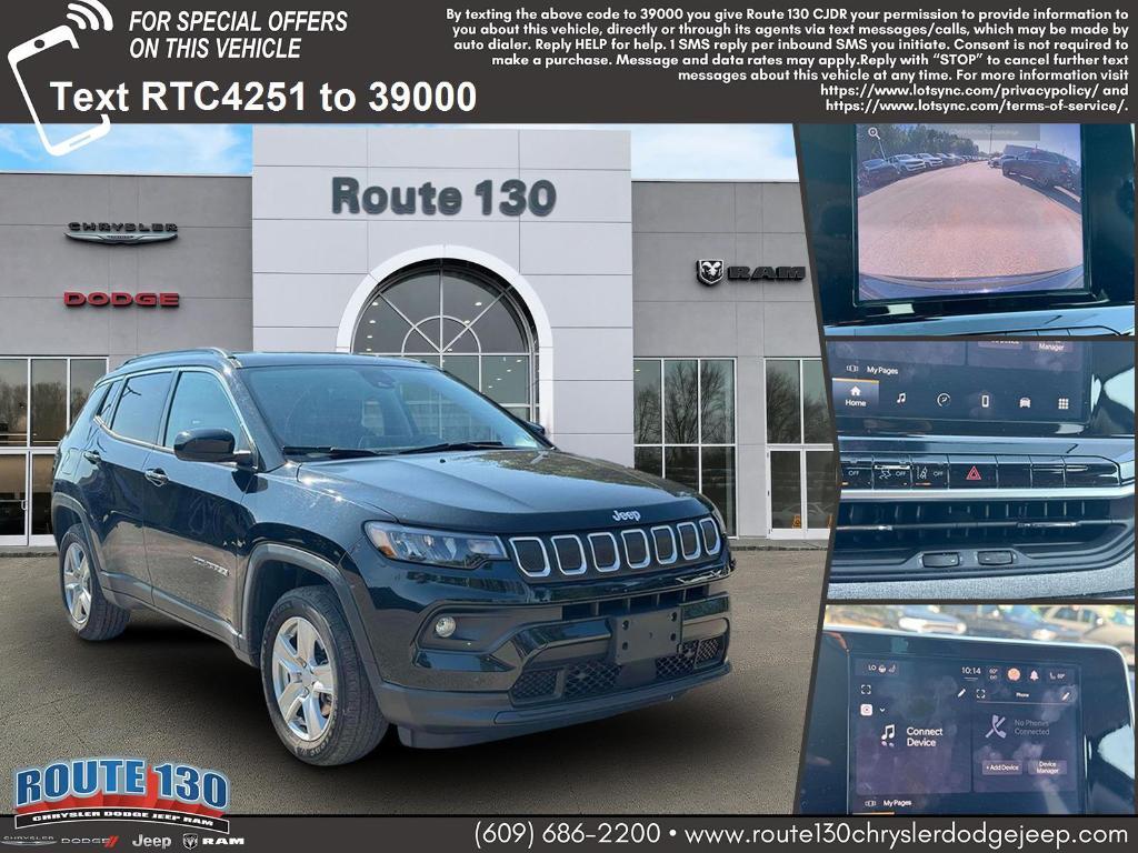 used 2022 Jeep Compass car, priced at $20,995