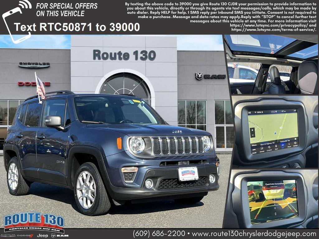 used 2021 Jeep Renegade car, priced at $18,295