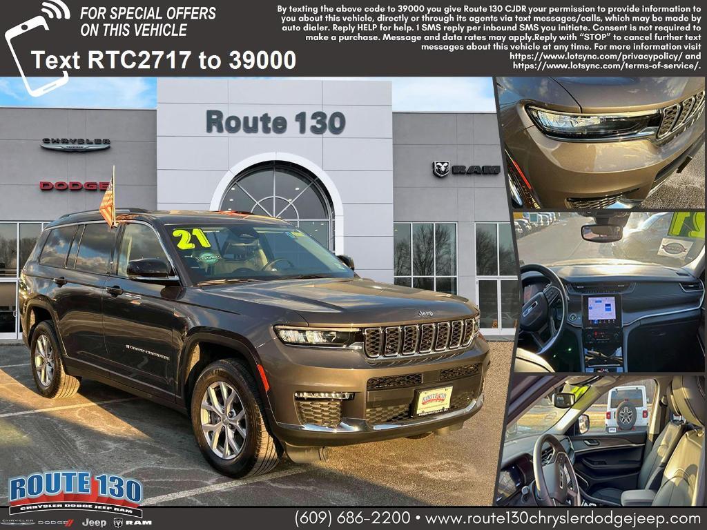 used 2021 Jeep Grand Cherokee L car, priced at $30,795