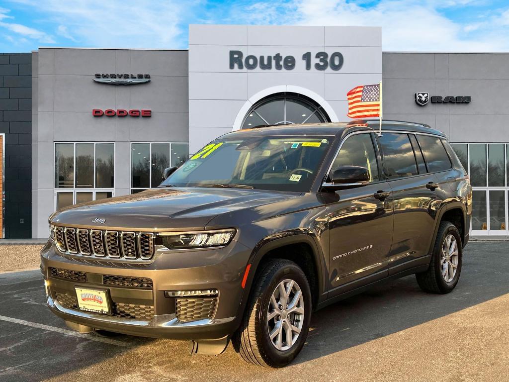 used 2021 Jeep Grand Cherokee L car, priced at $30,795