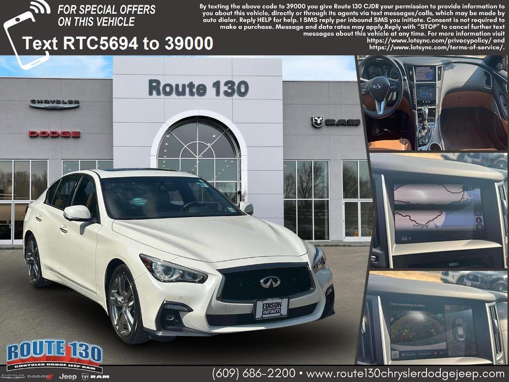 used 2021 INFINITI Q50 car, priced at $27,769