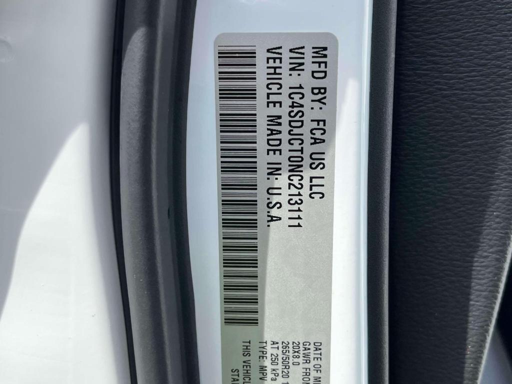 used 2022 Dodge Durango car, priced at $34,795