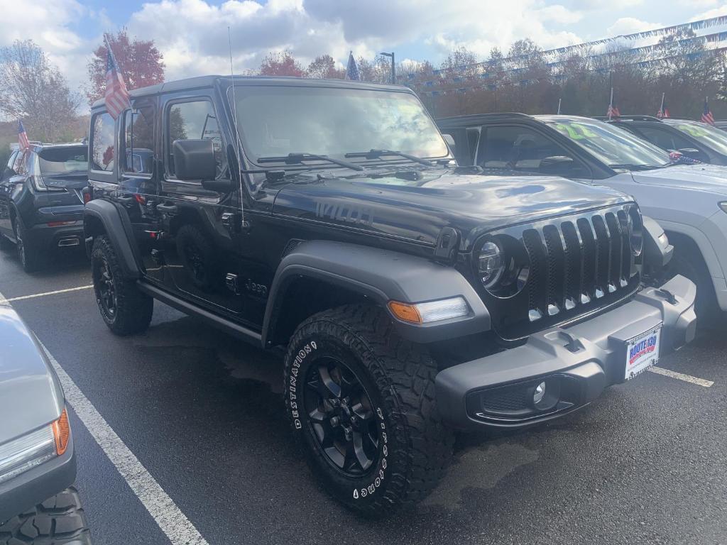 used 2021 Jeep Wrangler Unlimited car, priced at $34,995