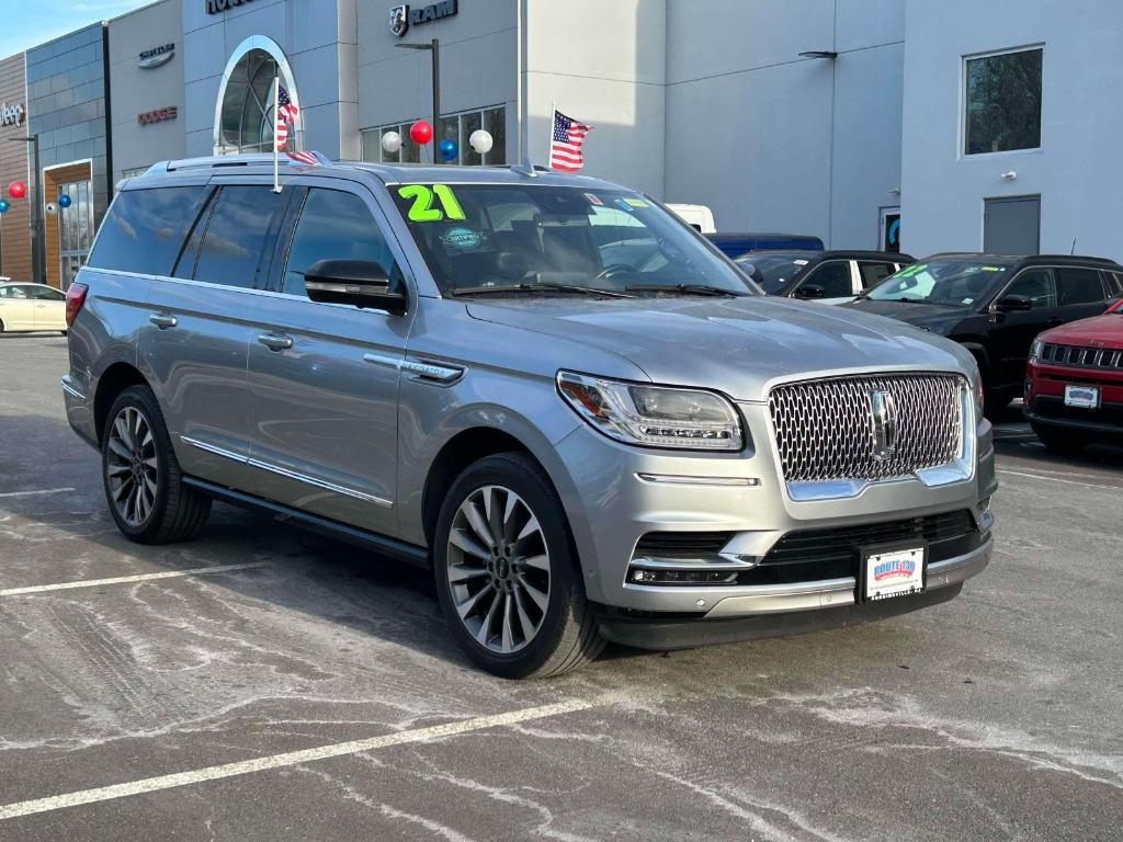 used 2021 Lincoln Navigator car, priced at $48,995