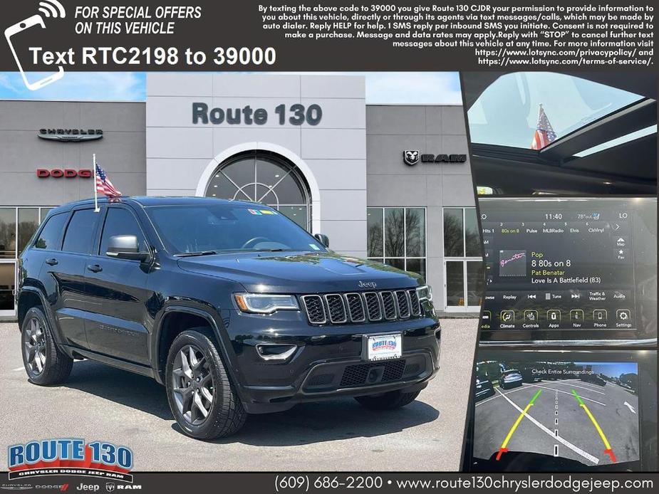 used 2021 Jeep Grand Cherokee car, priced at $28,995