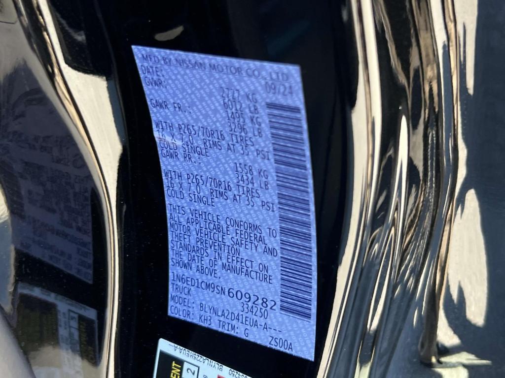 used 2025 Nissan Frontier car, priced at $30,795