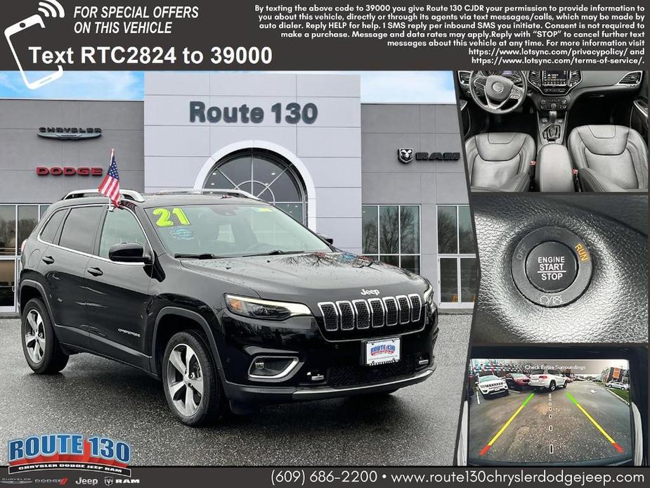 used 2021 Jeep Cherokee car, priced at $23,495