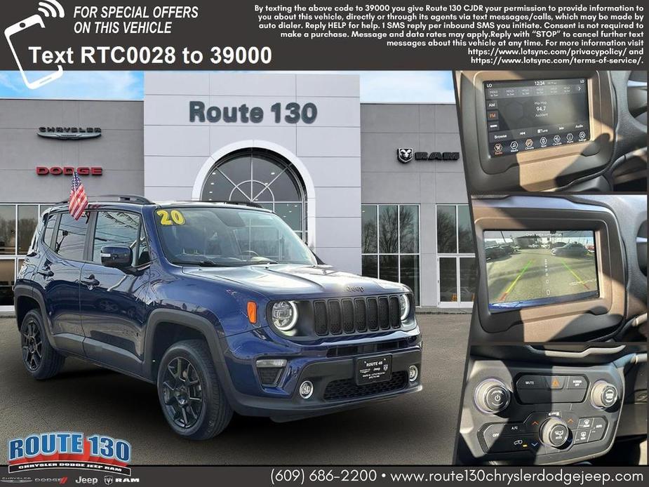 used 2020 Jeep Renegade car, priced at $16,495