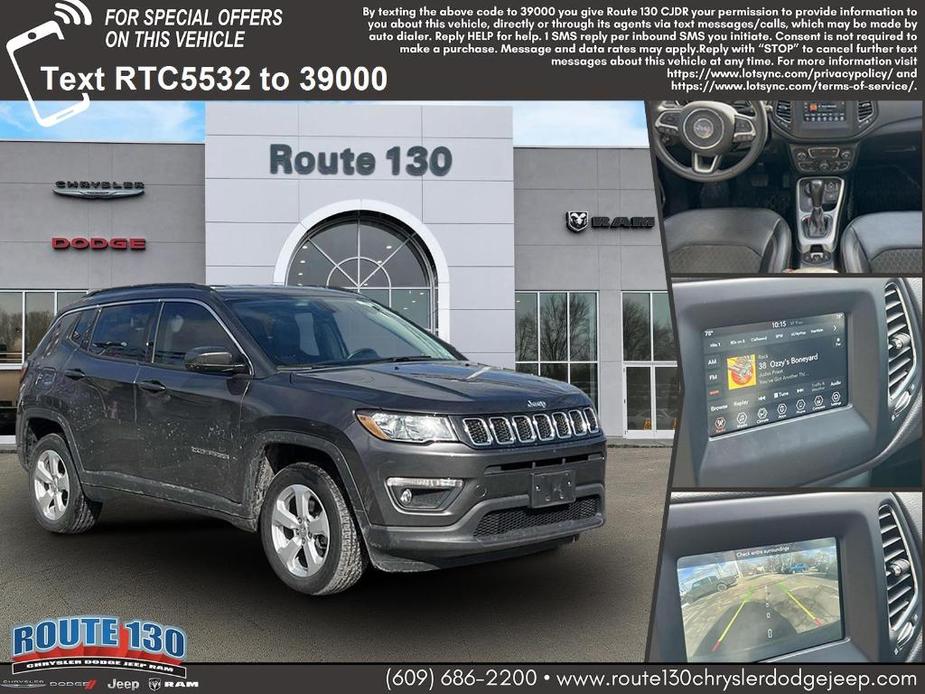 used 2021 Jeep Compass car, priced at $18,495