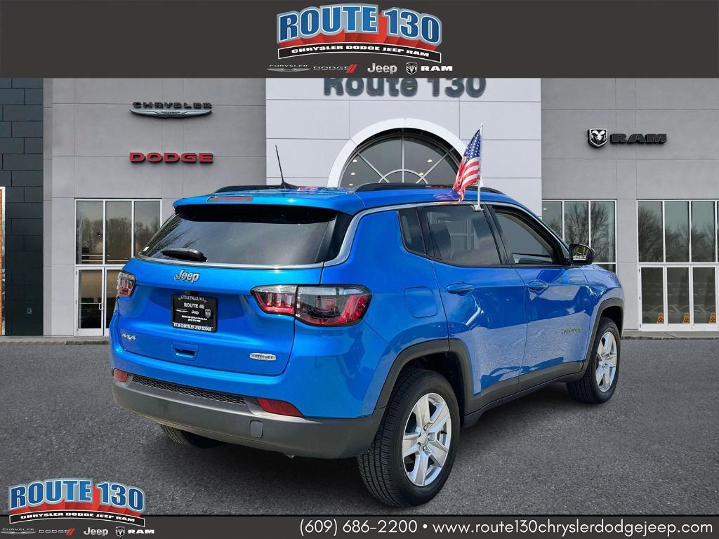 used 2022 Jeep Compass car, priced at $21,395