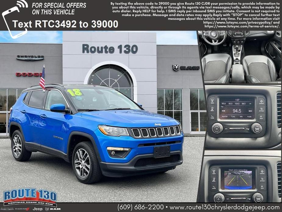 used 2018 Jeep Compass car, priced at $13,395