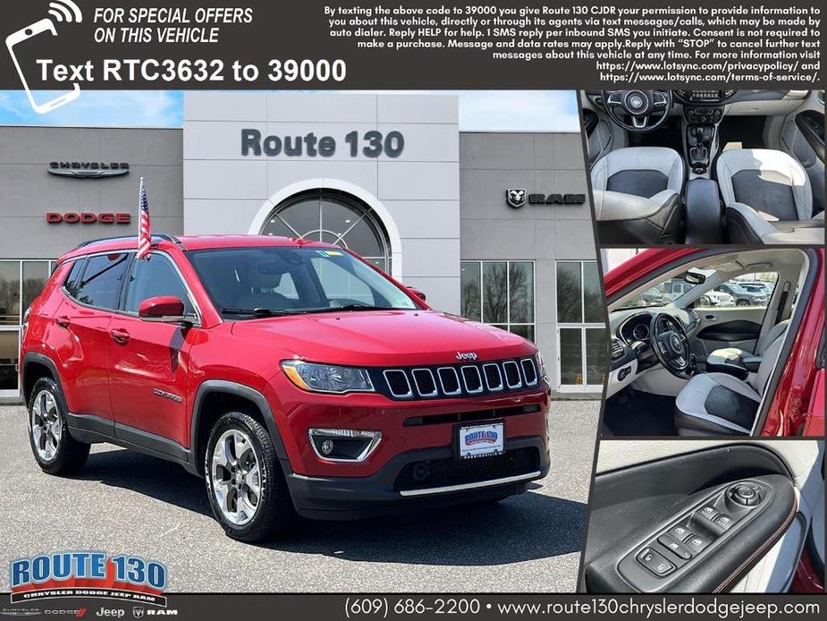 used 2021 Jeep Compass car, priced at $18,495
