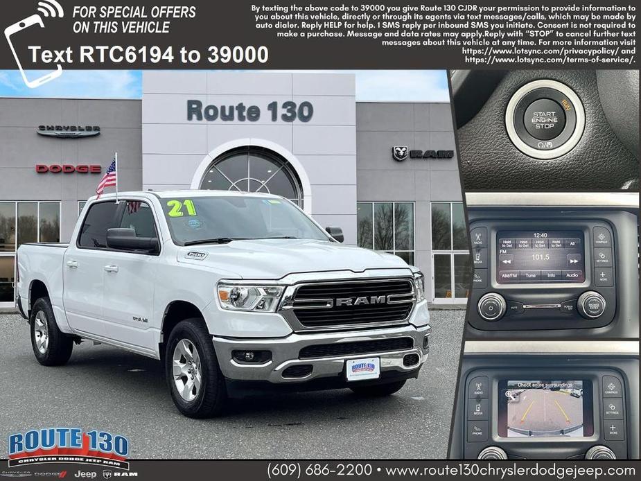 used 2021 Ram 1500 car, priced at $29,695