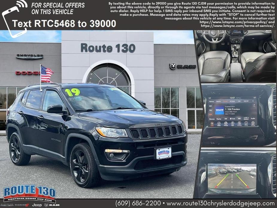 used 2019 Jeep Compass car, priced at $17,595
