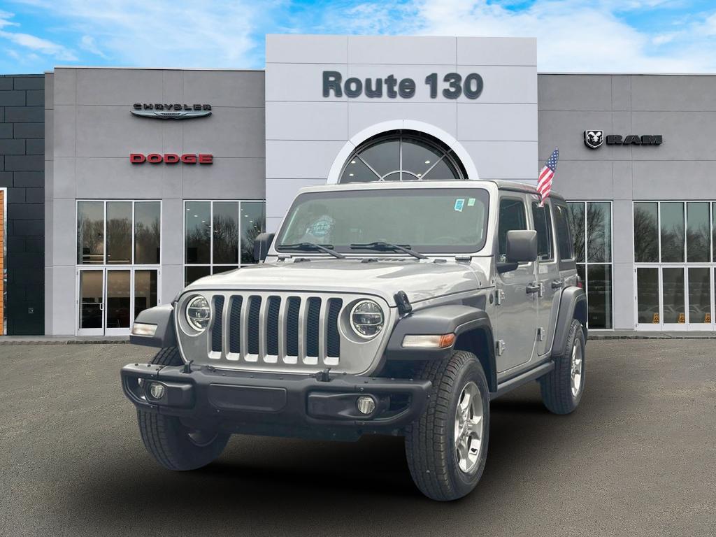 used 2021 Jeep Wrangler Unlimited car, priced at $27,295