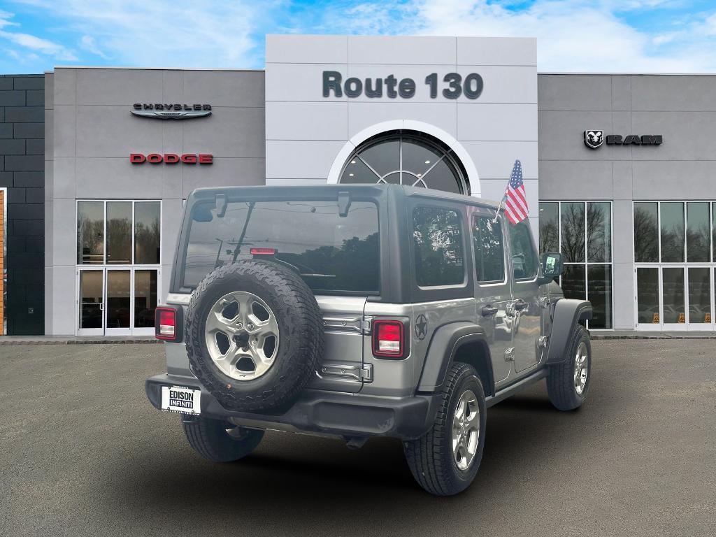 used 2021 Jeep Wrangler Unlimited car, priced at $27,295