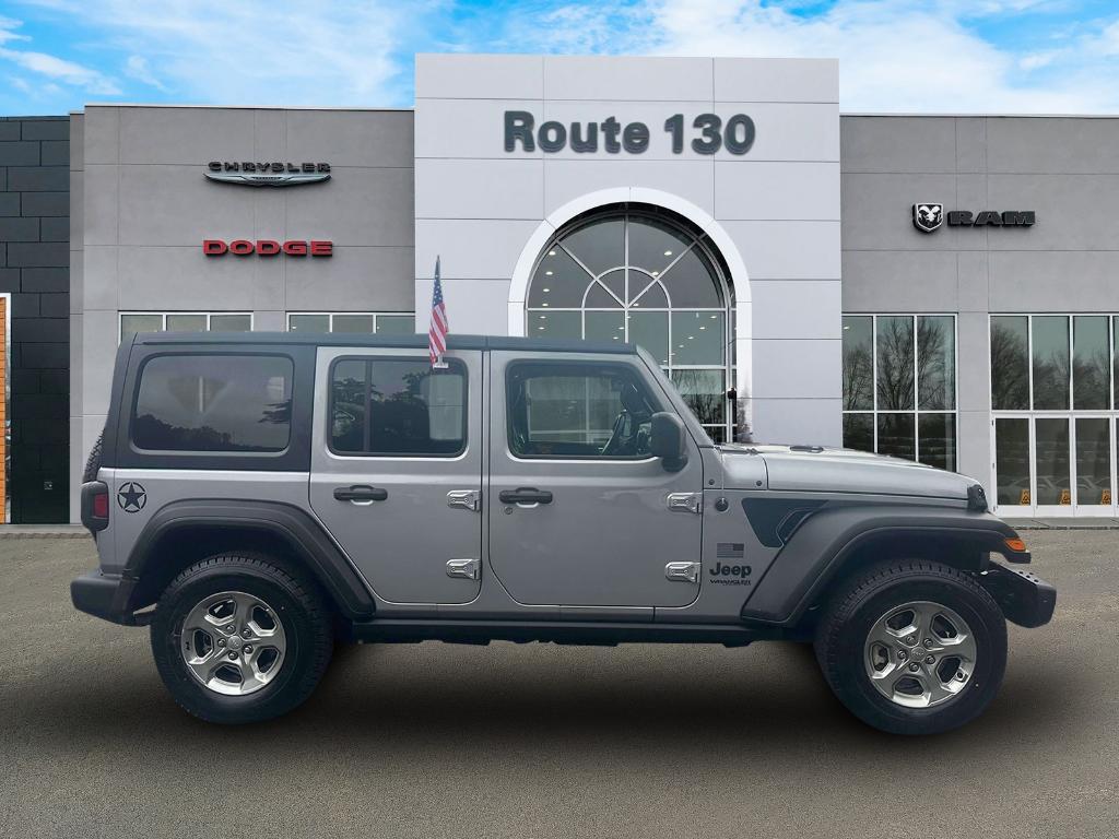 used 2021 Jeep Wrangler Unlimited car, priced at $27,295