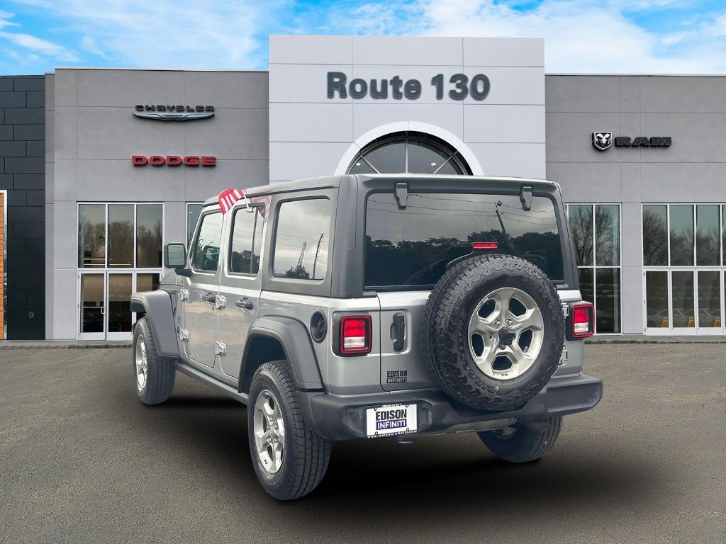 used 2021 Jeep Wrangler Unlimited car, priced at $27,295