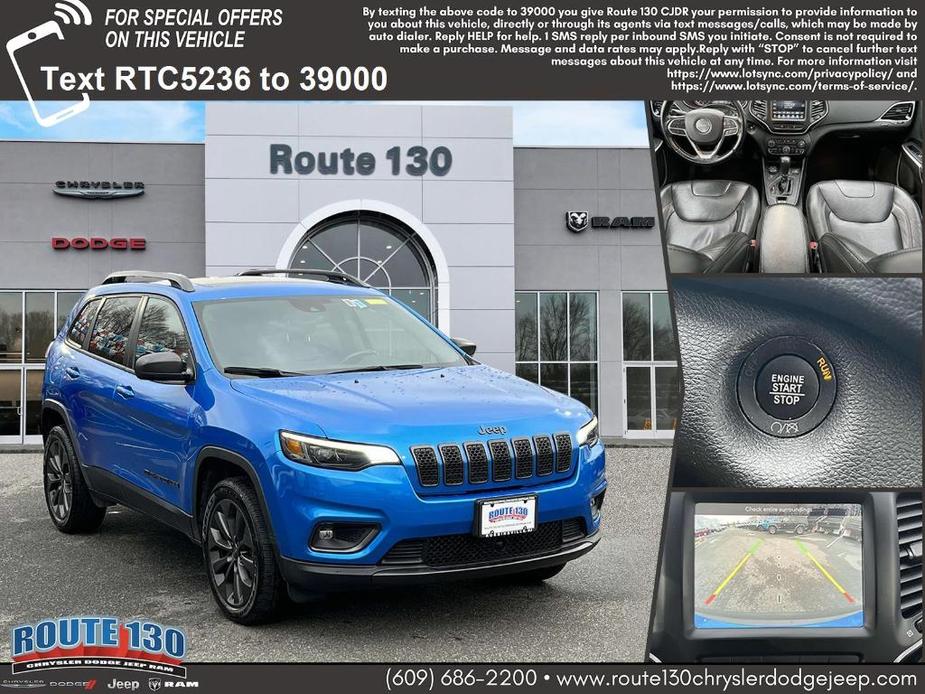 used 2021 Jeep Cherokee car, priced at $18,895